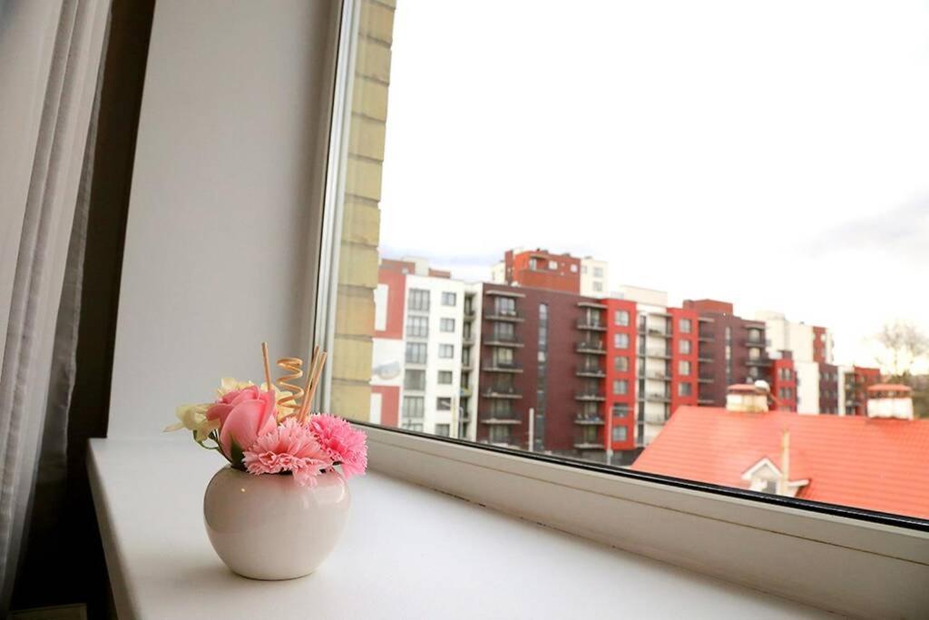 וילנה Bright Apartment,For 1-4,Near Old Town מראה חיצוני תמונה
