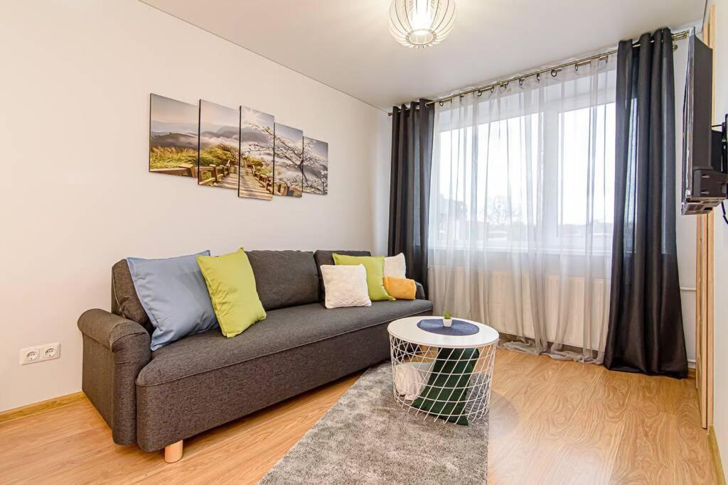 וילנה Bright Apartment,For 1-4,Near Old Town מראה חיצוני תמונה
