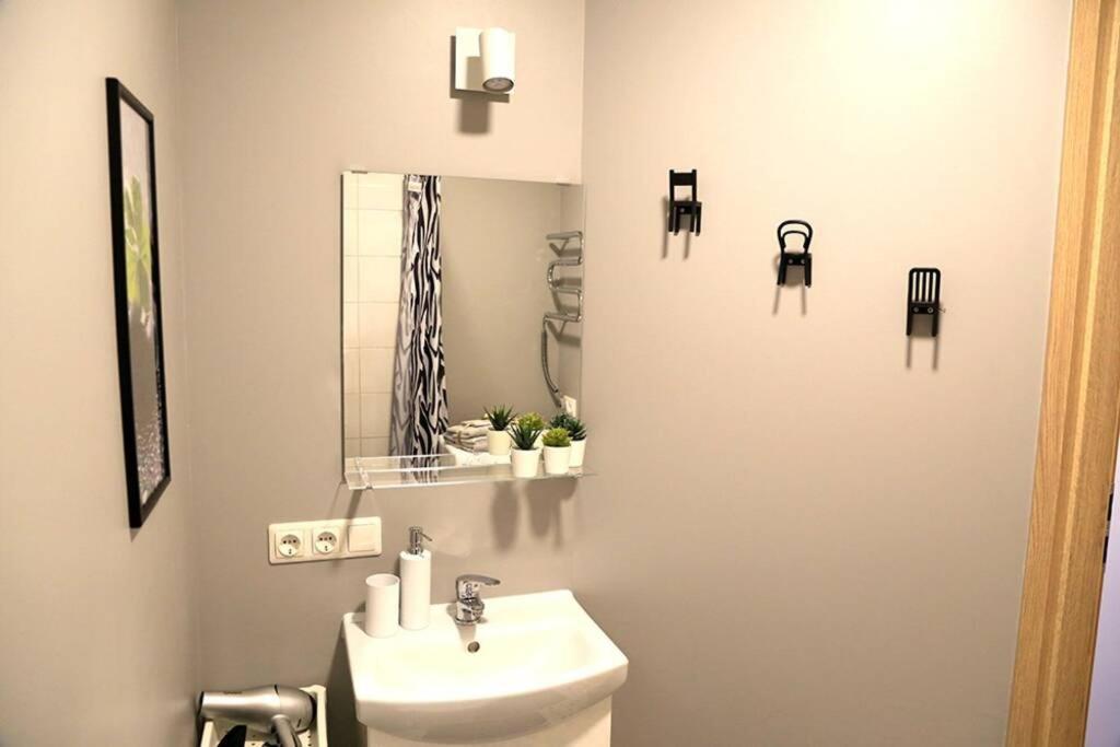 וילנה Bright Apartment,For 1-4,Near Old Town מראה חיצוני תמונה